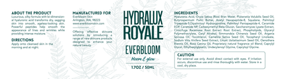 Everbloom 50ML 6.3x1.6in Label