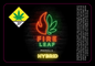 Fire Leaf Jar Label