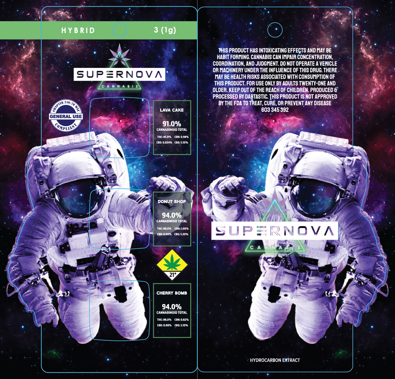 Supernova 3 Pack Dab