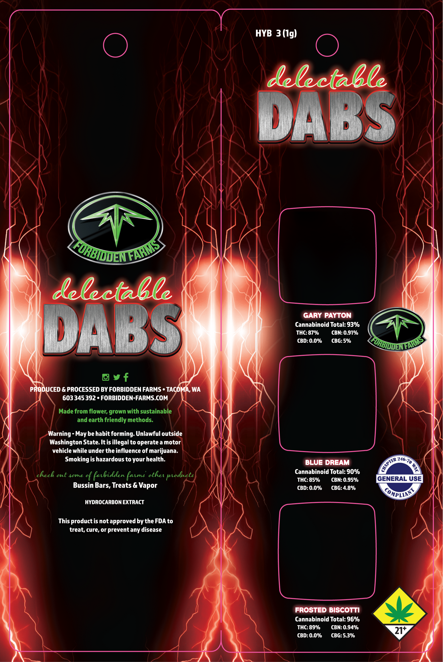 Delectable Dabs Centered 3 Pack Dab