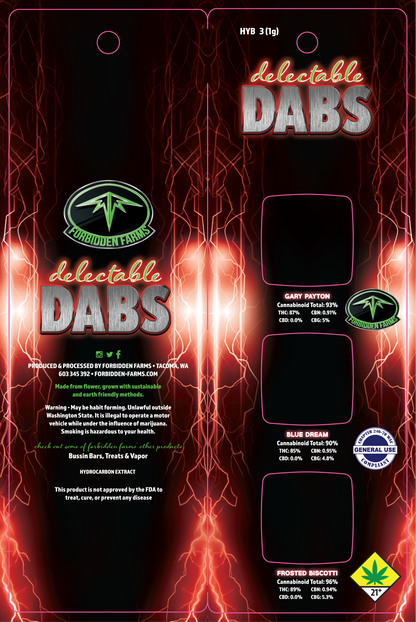 Delectable Dabs Centered 3 Pack Dab