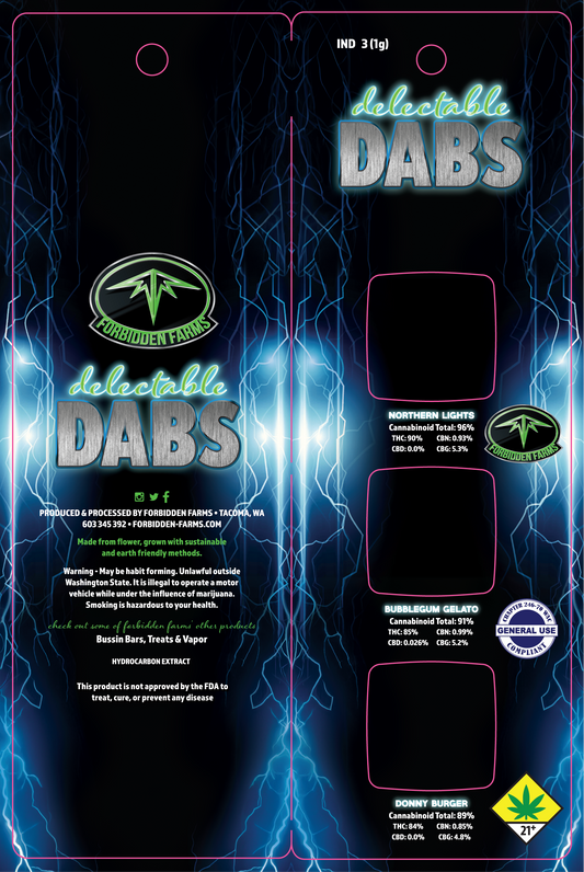Delectable Dabs Centered 3 Pack Dab