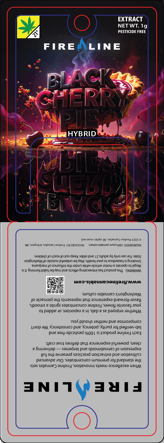 Blue Fireline Stand Up 5ML Dab