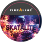 Fireline Flower Lid Labels