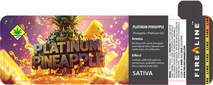 Fireline 3.5G Flower Labels