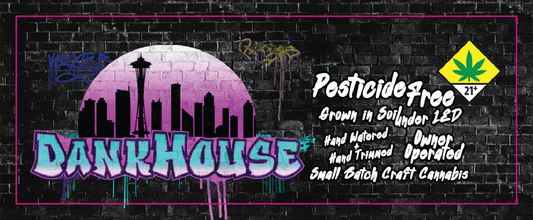 Dankhouse 4x1.5" Jar Label