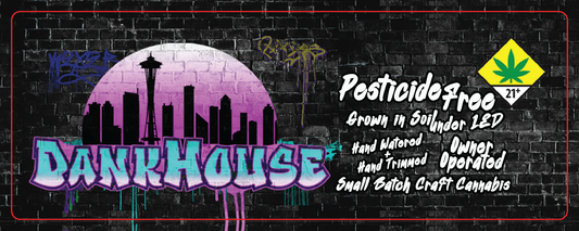 Dankhouse 6x2.1in Jar Label