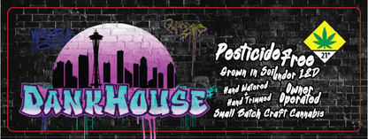 Dankhouse 6x2.1in Jar Label