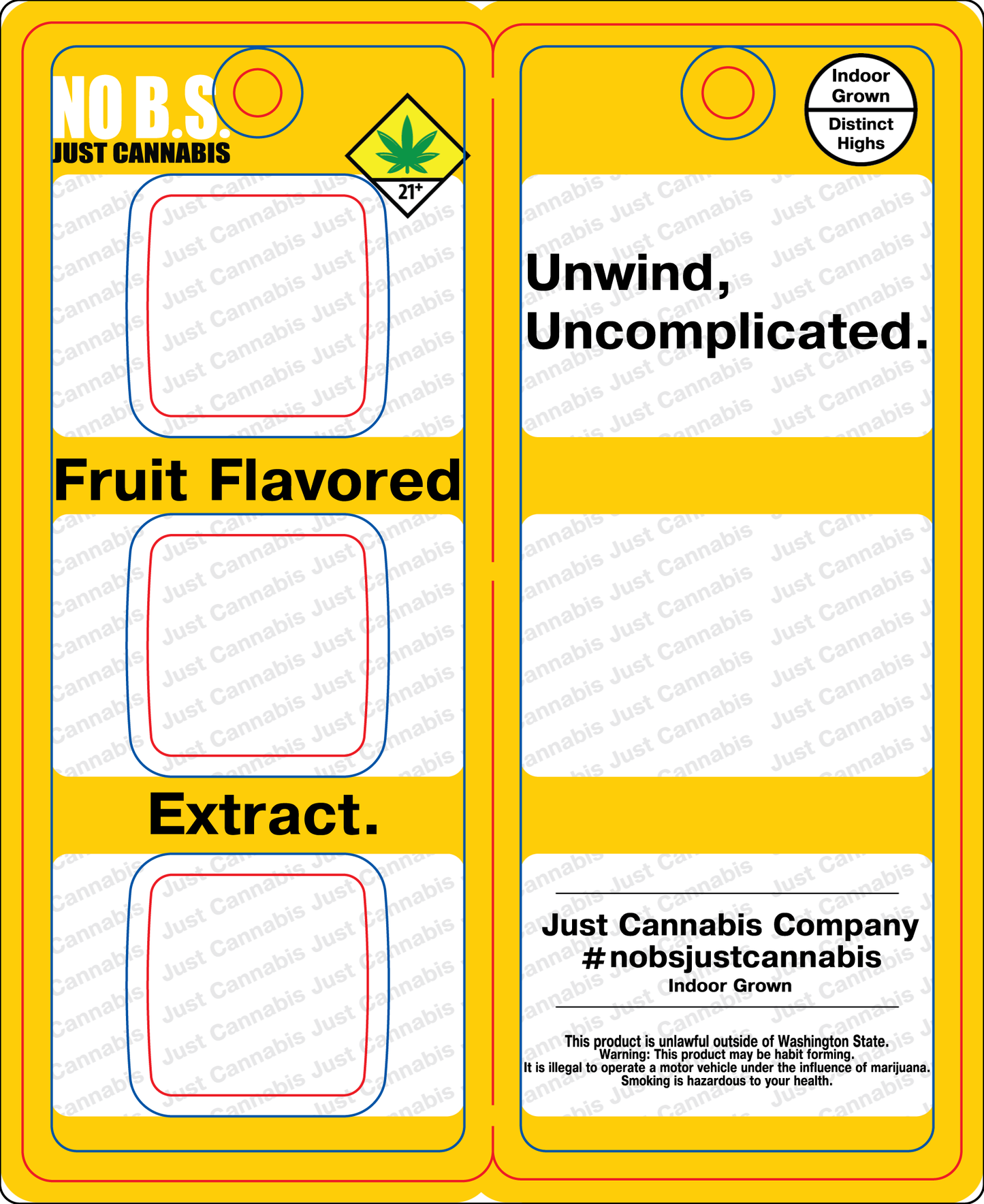 Just Cannabis 3 Pack Dab