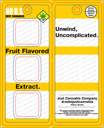 Just Cannabis 3 Pack Dab