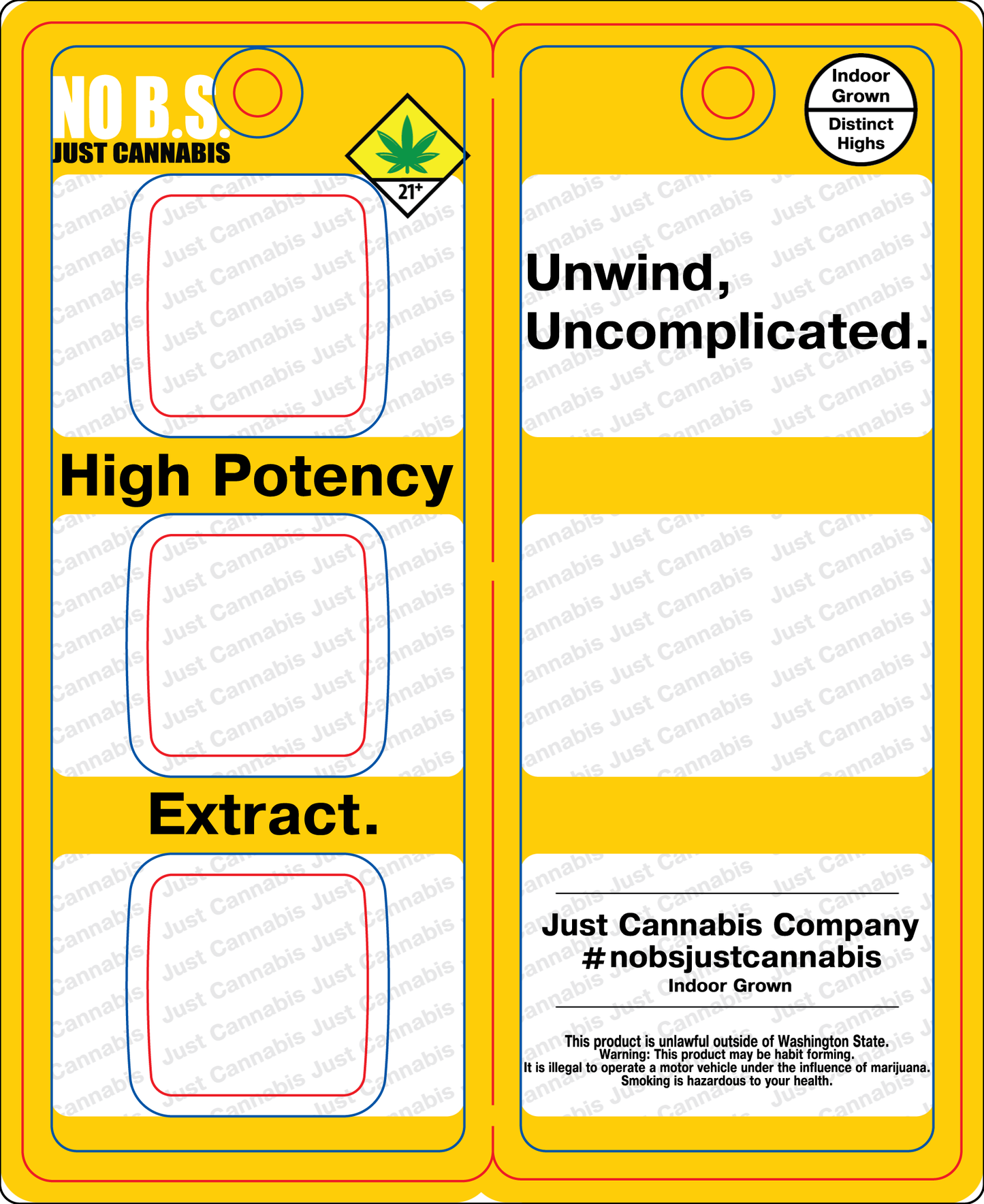 Just Cannabis 3 Pack Dab