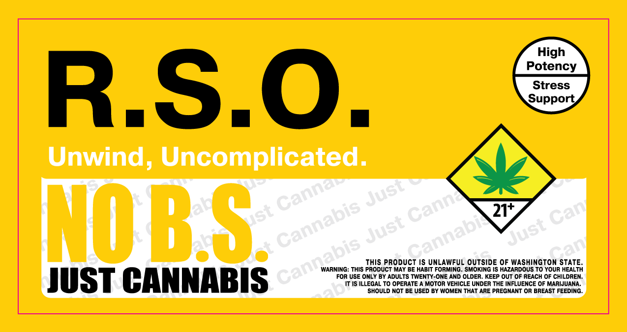Just Cannabis Label