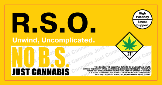 Just Cannabis Label
