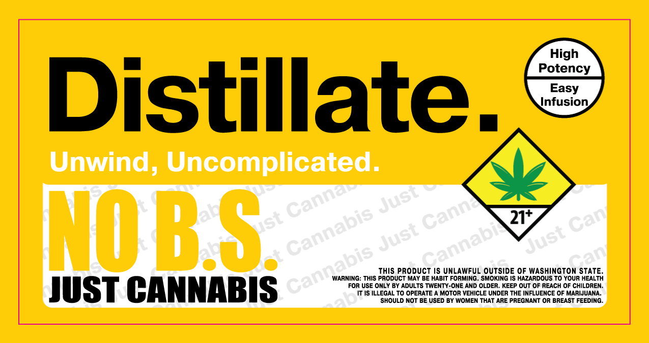 Just Cannabis Label