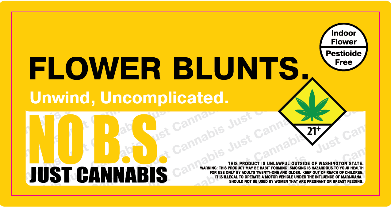 Just Cannabis Label