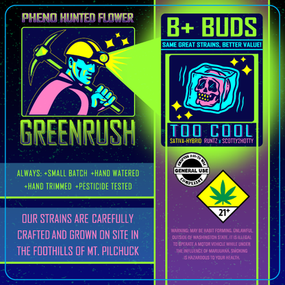 Green Rush B+ Buds