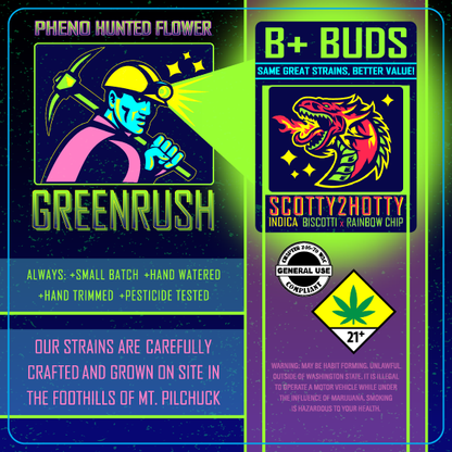 Green Rush B+ Buds