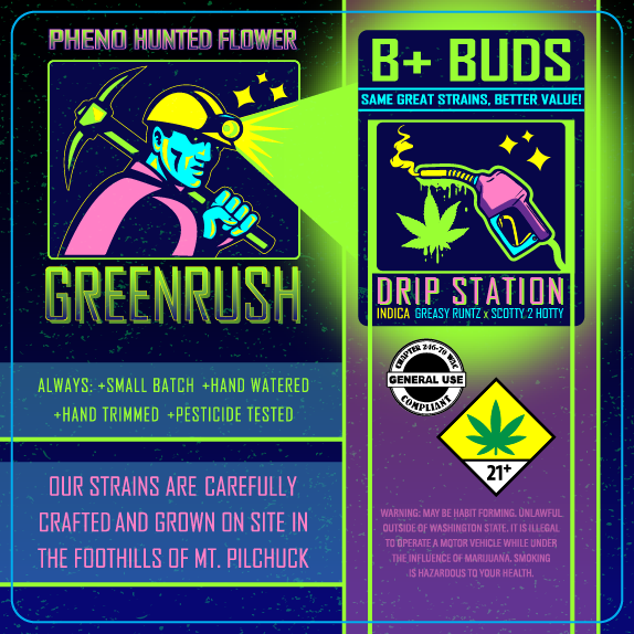 Green Rush B+ Buds