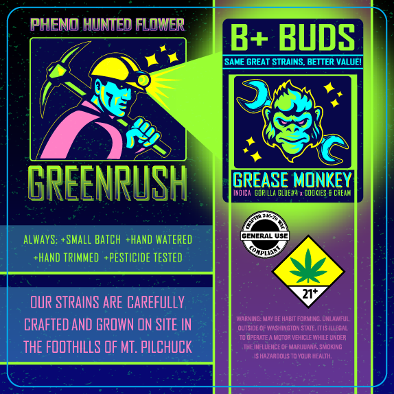 Green Rush B+ Buds