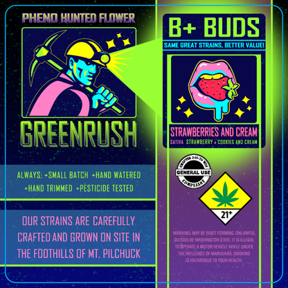 Green Rush B+ Buds