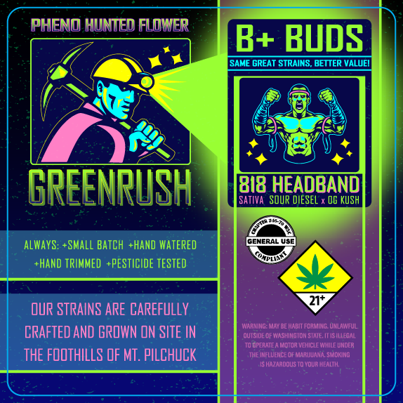 Green Rush B+ Buds