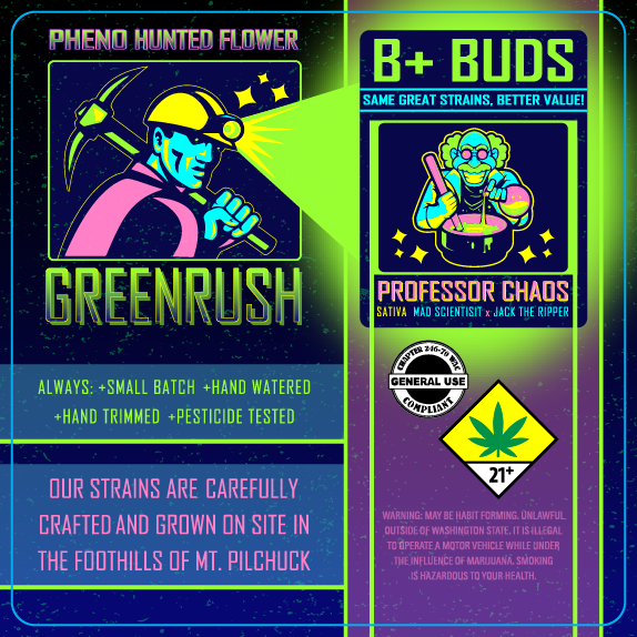Green Rush B+ Buds