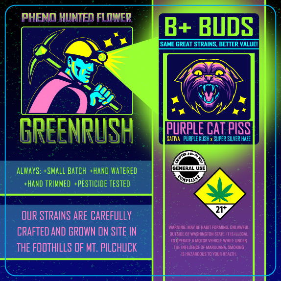 Green Rush B+ Buds