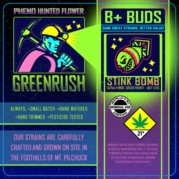 Green Rush B+ Buds