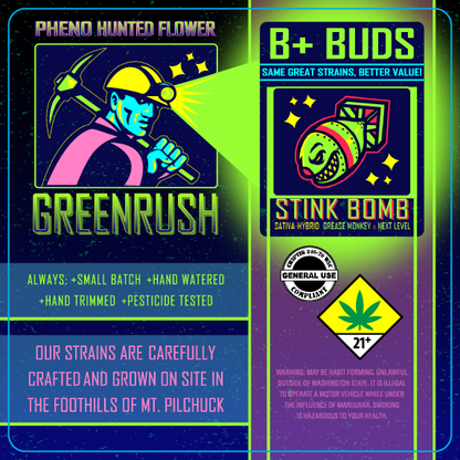 Green Rush B+ Buds