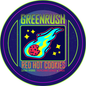 Green Rush Lid Label 28G