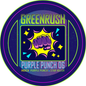 Green Rush Lid Label 28G