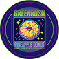 Green Rush Lid Label 28G