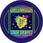 Green Rush Lid Label 28G
