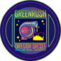 Green Rush Lid Label 28G