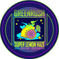 Green Rush Lid Label 28G