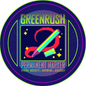 Green Rush Lid Label 28G