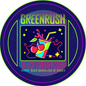 Green Rush Lid Label 28G
