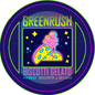 Green Rush Lid Label 28G
