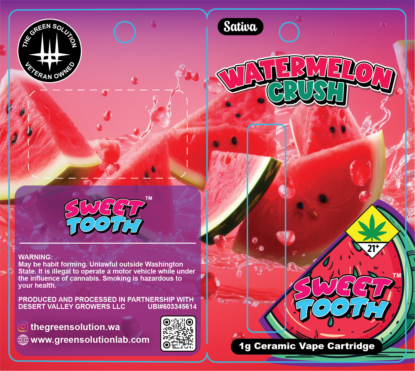 Sweet Tooth Side Hang Vape