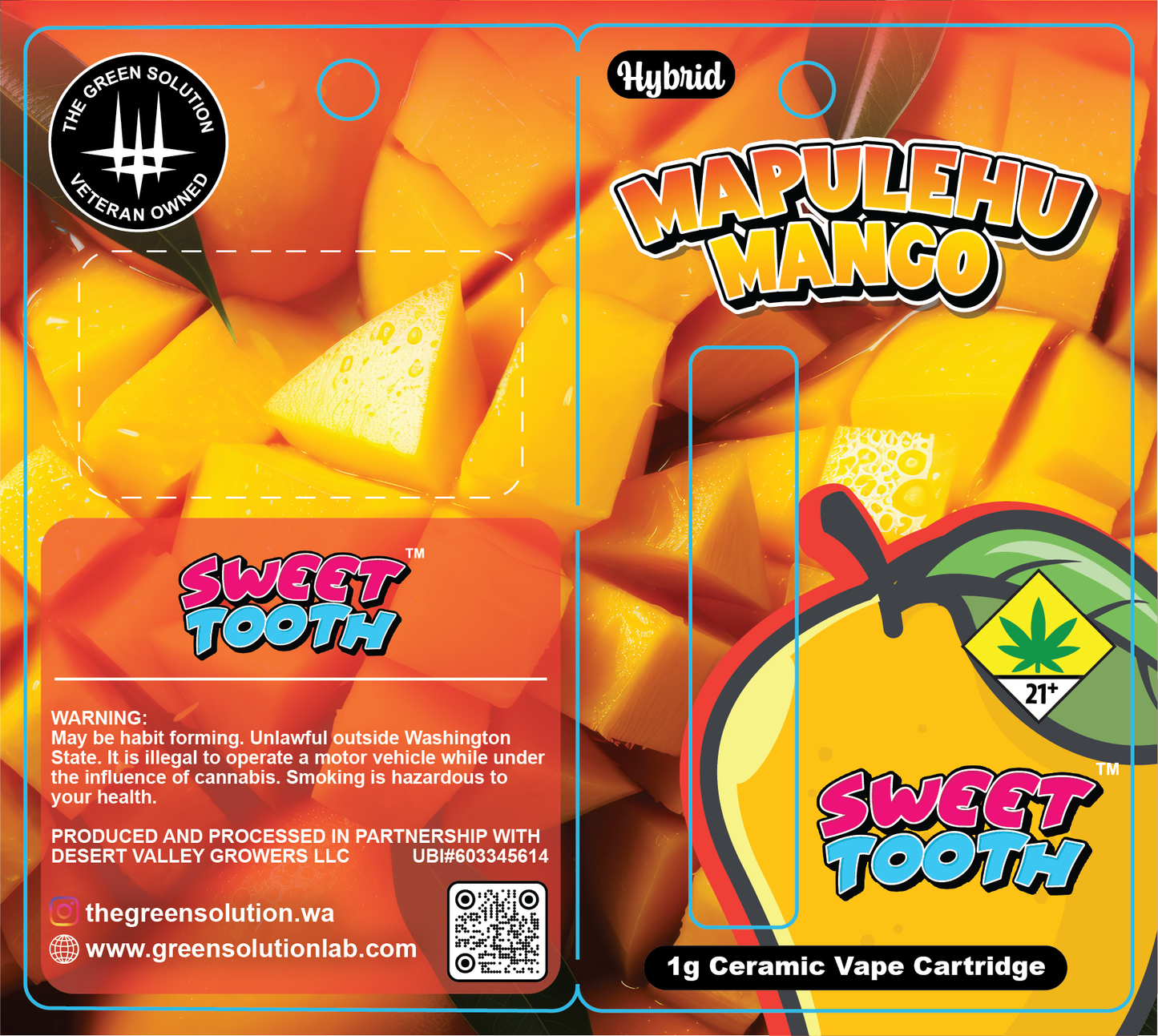 Sweet Tooth Side Hang Vape