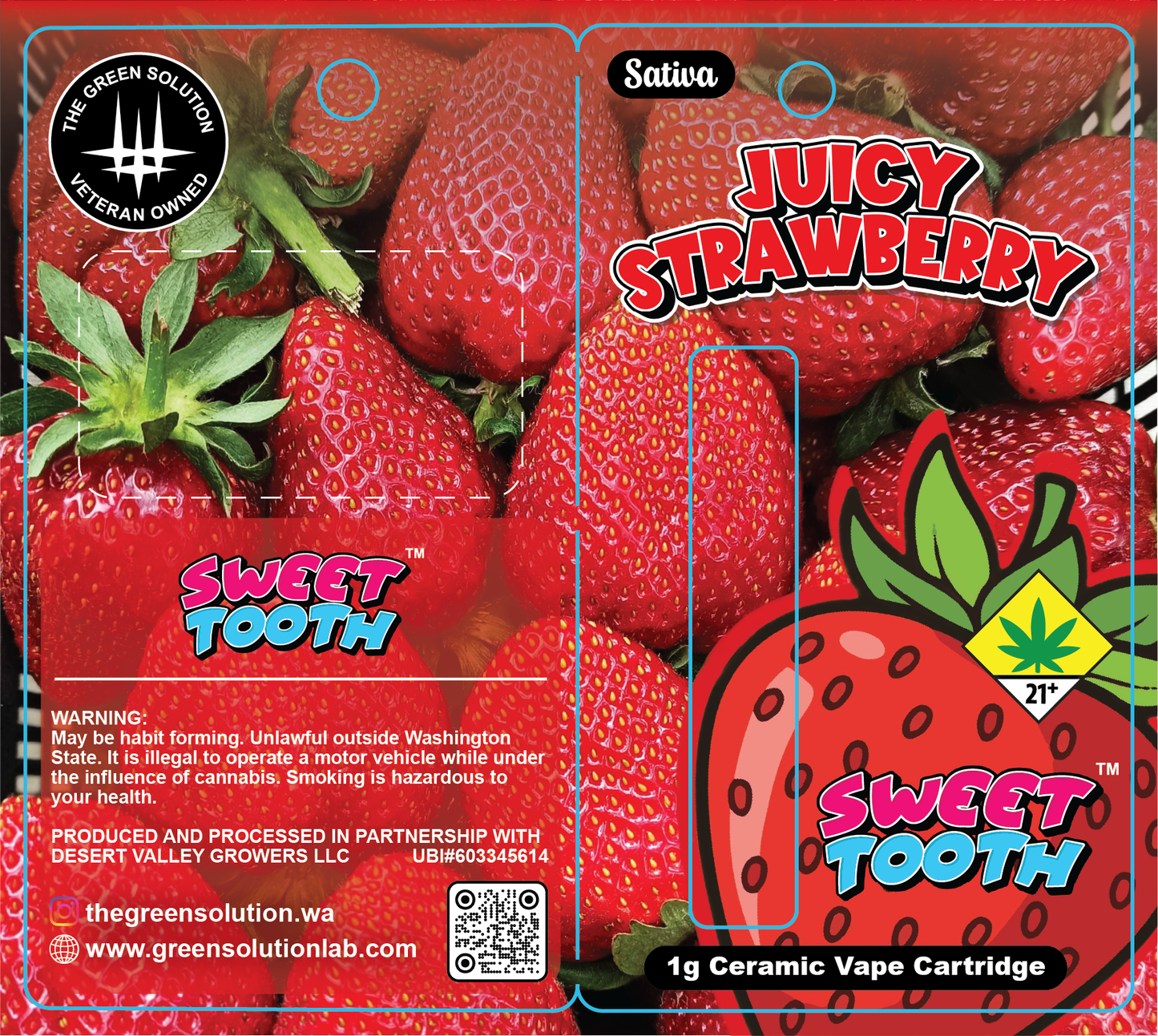 Sweet Tooth Side Hang Vape
