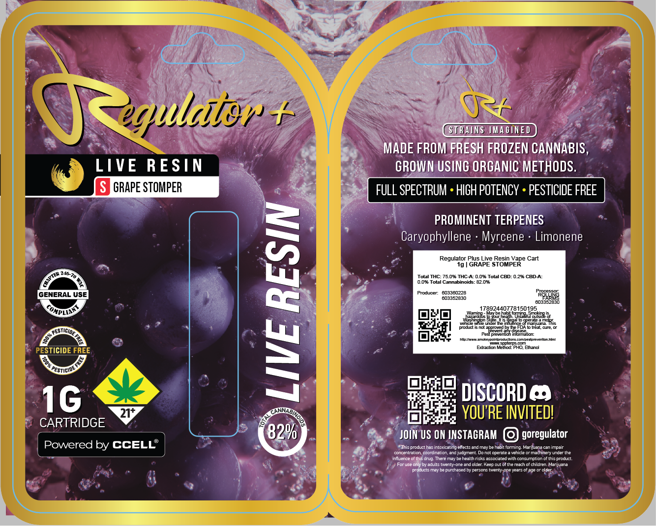 Regulator+ Live Resin