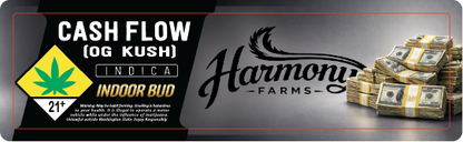 Harmony Farms Indoor Bud 1.125x4.25"