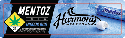 Harmony Farms Indoor Bud 1.125x4.25"