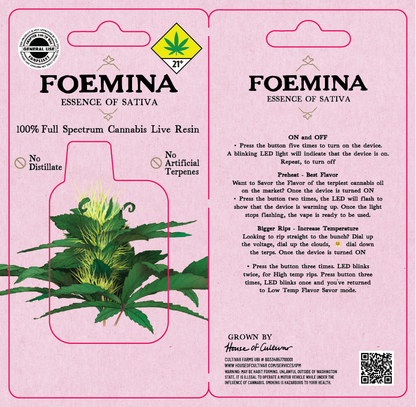 Foemina Fissa Pro Disposable