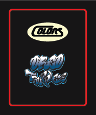 Colors 1x1.25" Strain Stickers