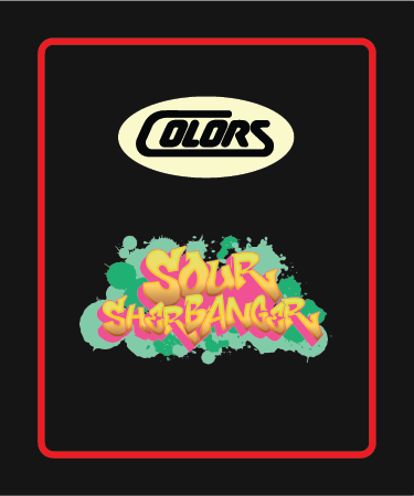 Colors 1x1.25" Strain Stickers