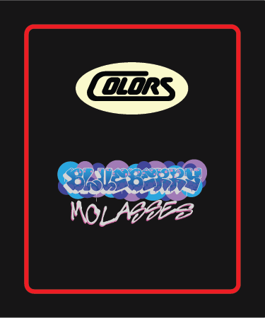 Colors 1x1.25" Strain Stickers