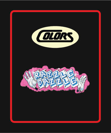 Colors 1x1.25" Strain Stickers