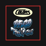 Colors 0.75" Square Strain Stickers